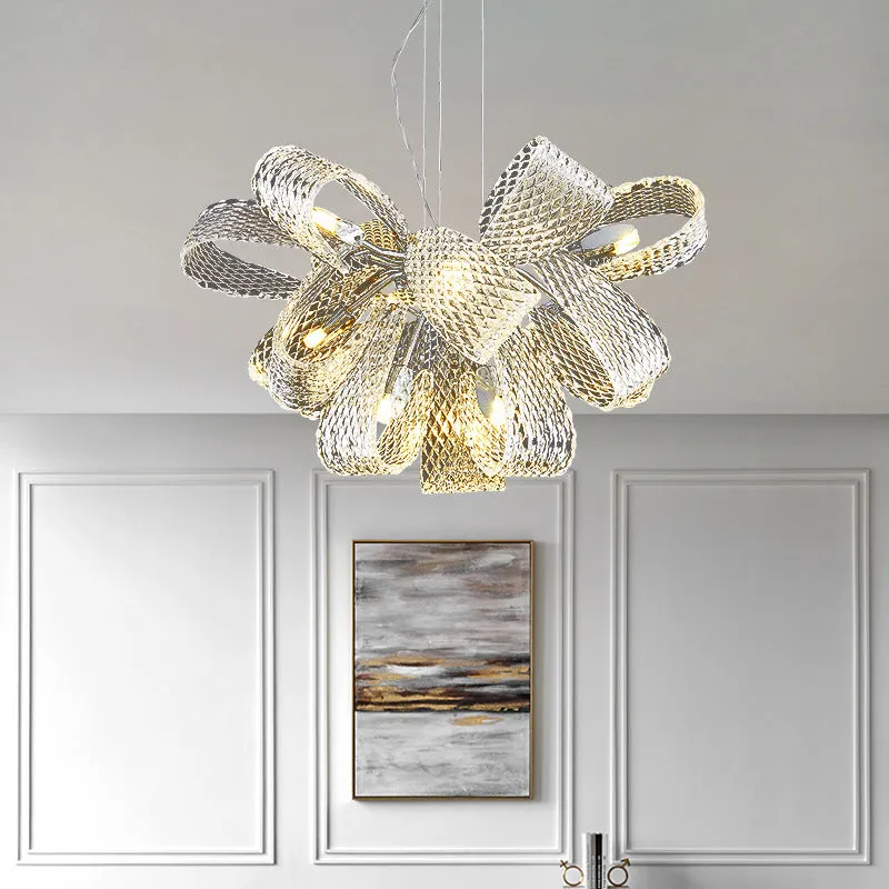 Modern Round Glass Chandelier