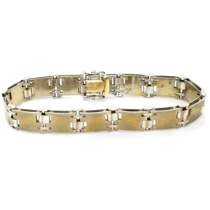 Modern Solid Bracelet (14K)