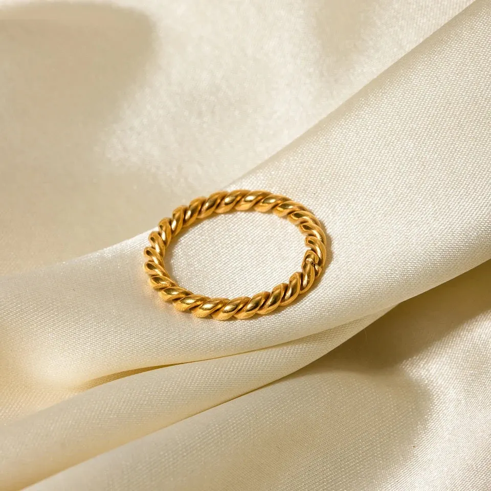 Modern Twist Ring