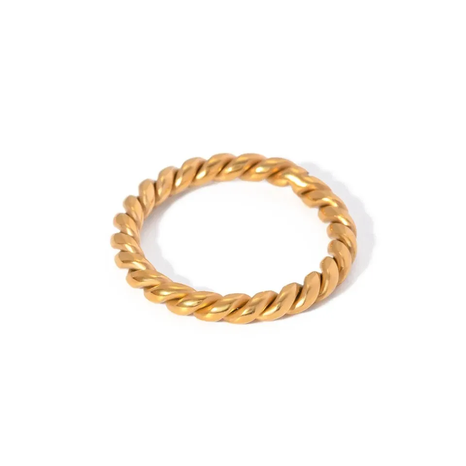 Modern Twist Ring