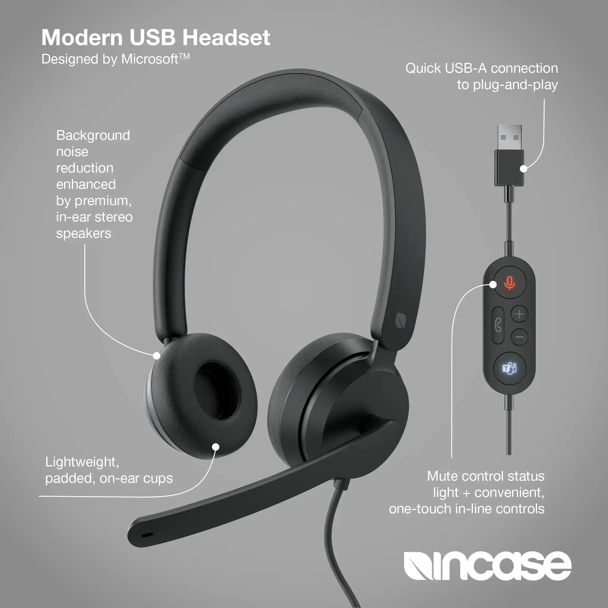 Modern USB Headset