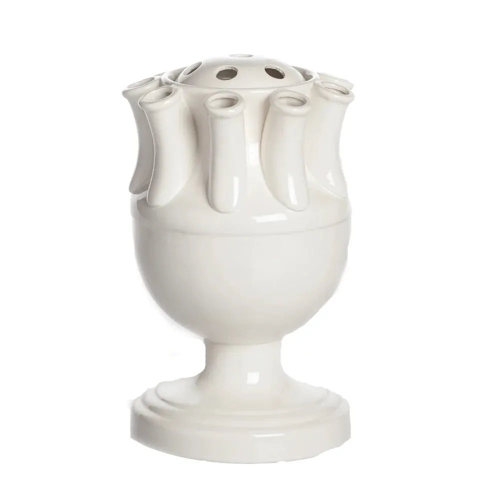 Modern White Tulipiere