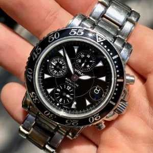 Montblanc Meisterstuck 7034 Chronograph Stainless Steel Automatic 42mm Wristwatch