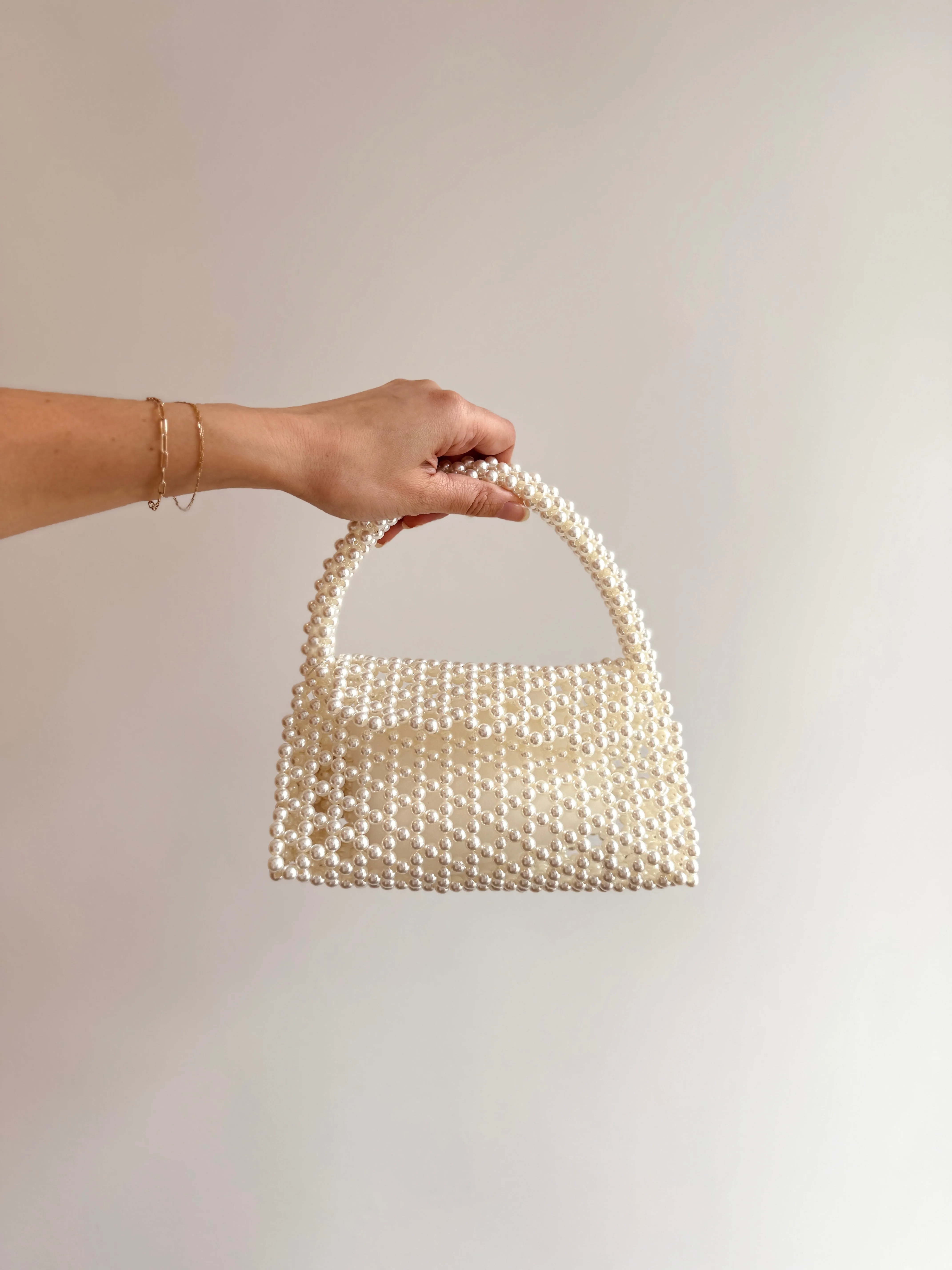 Morgan Pearl Beaded Bag