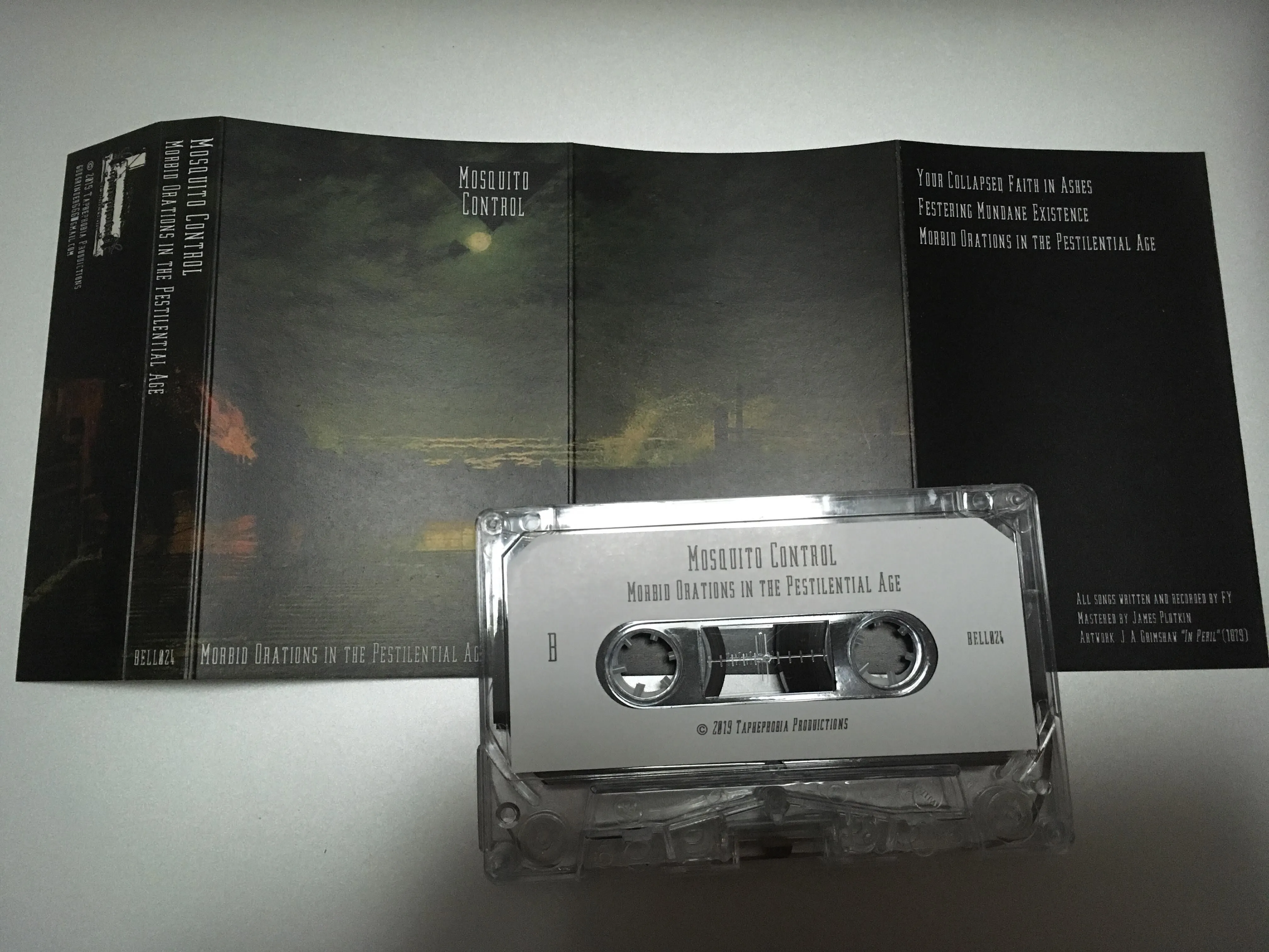 MOSQUITO CONTROL (NZ) - Morbid Orations in the Pestilential Age TAPE