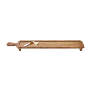 Mud Pie Beaded Long Charcuterie Board