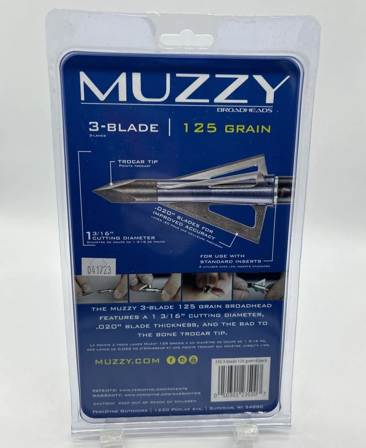 Muzzy Broadheads 6pk
