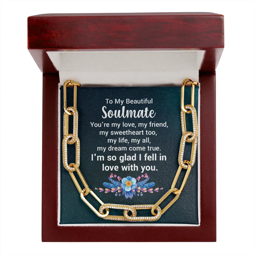 My dream come true-Forever Linked Necklace for Soulmate