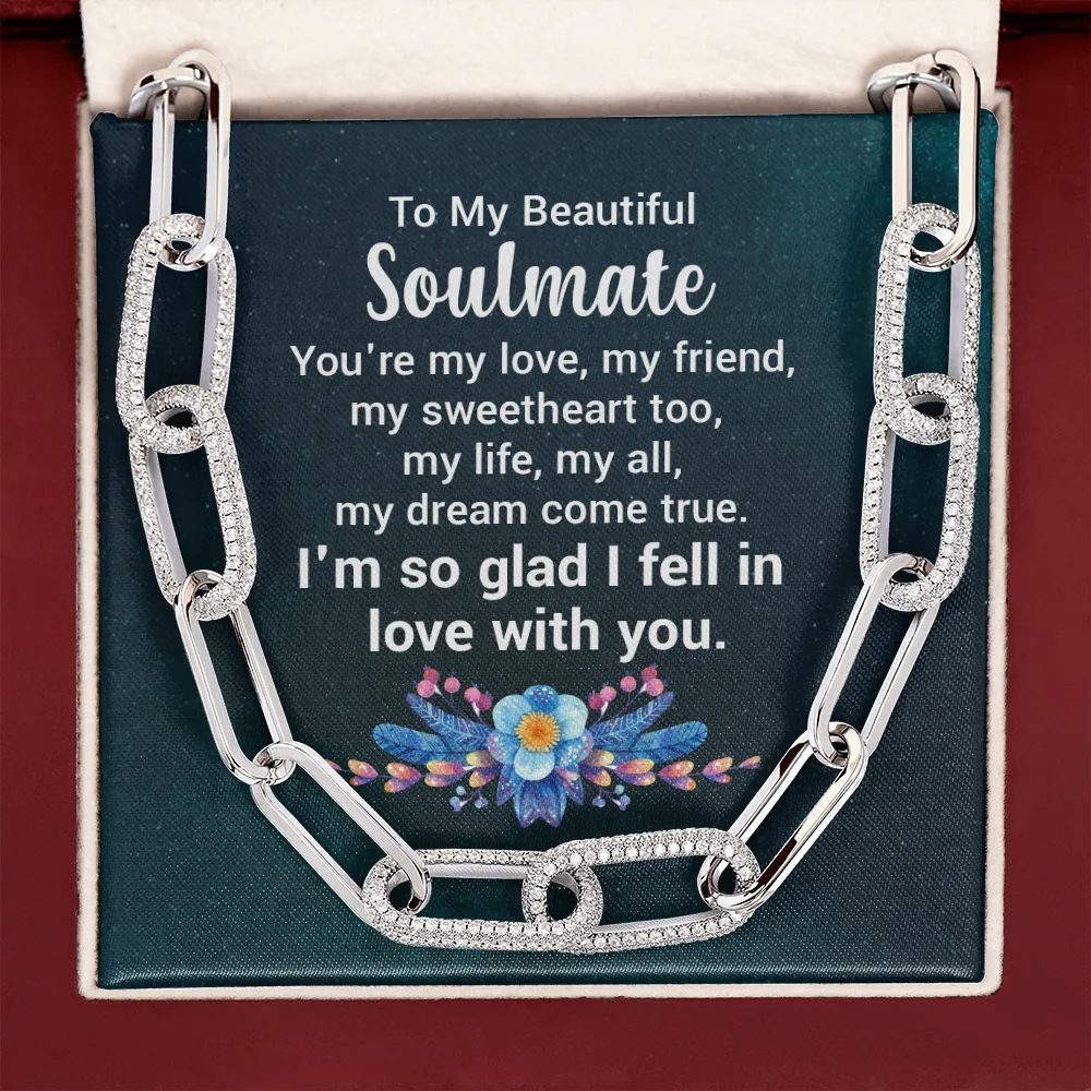 My dream come true-Forever Linked Necklace for Soulmate