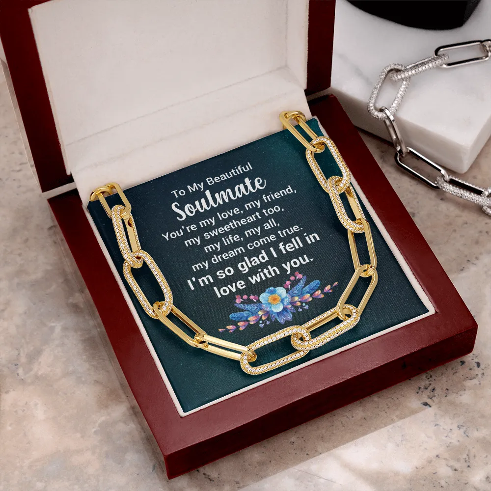 My dream come true-Forever Linked Necklace for Soulmate