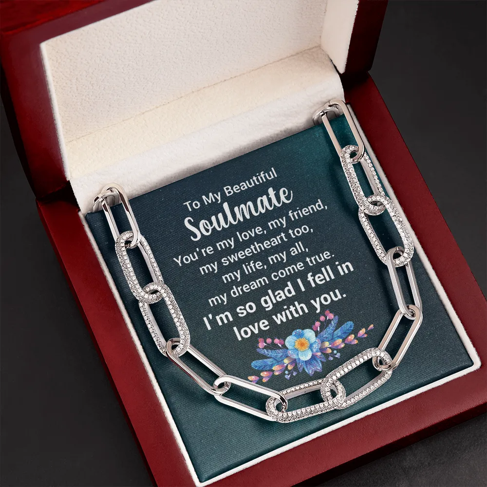 My dream come true-Forever Linked Necklace for Soulmate