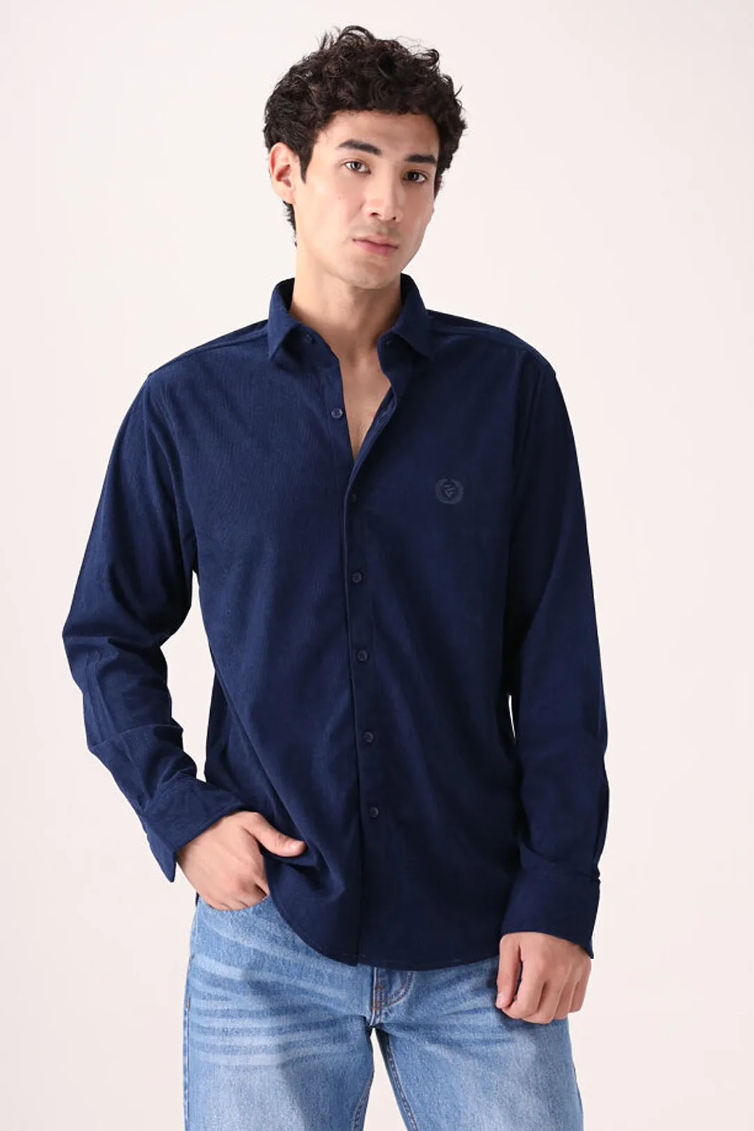 Navy Casual Shirt