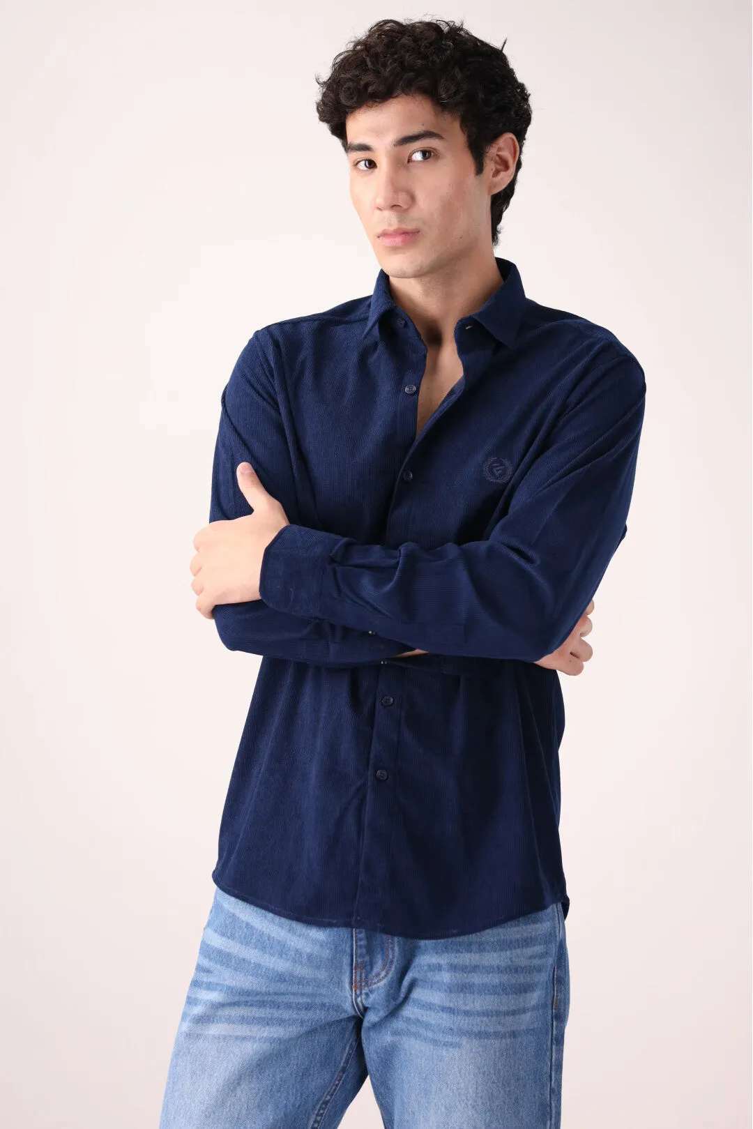 Navy Casual Shirt