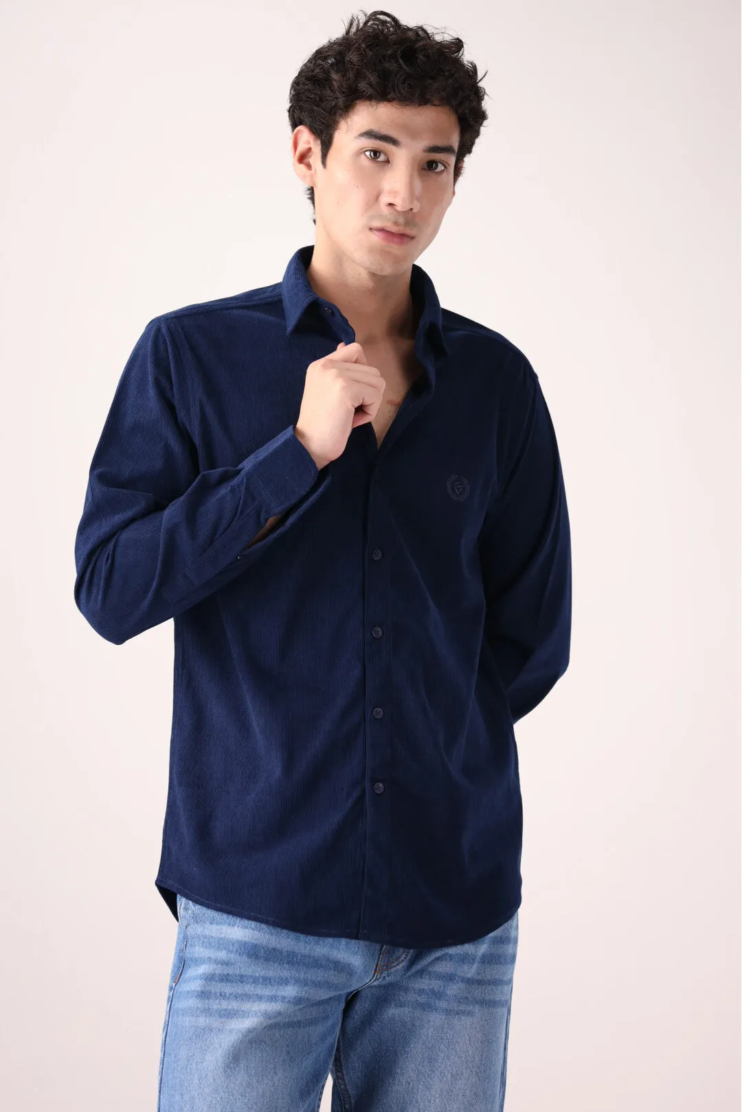 Navy Casual Shirt