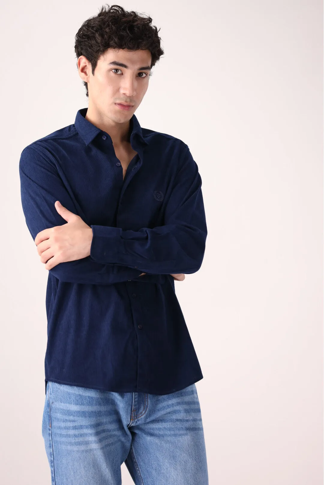 Navy Casual Shirt