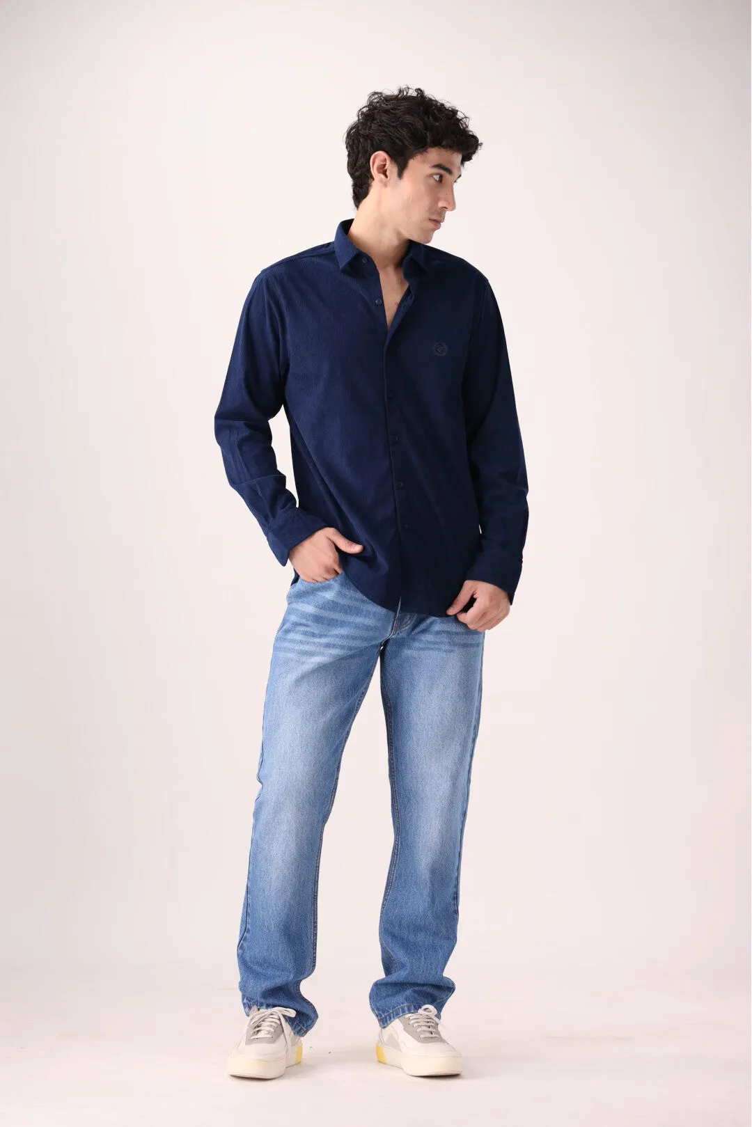 Navy Casual Shirt