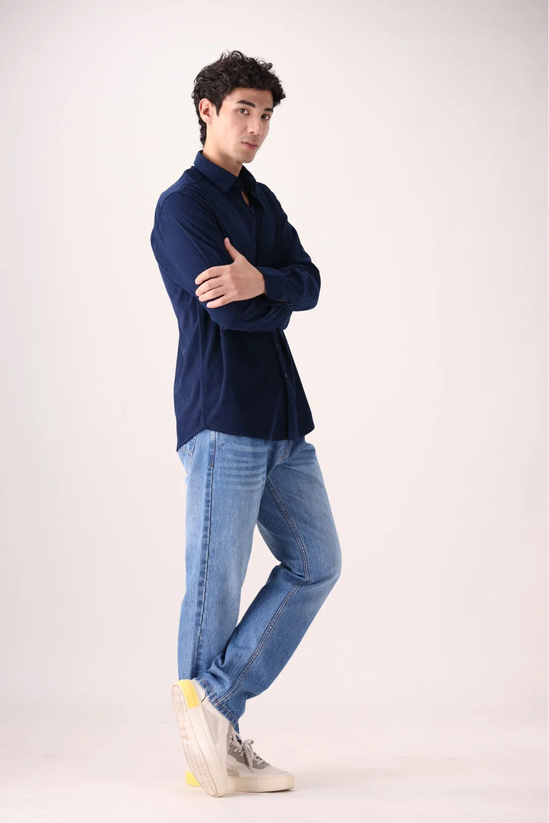 Navy Casual Shirt