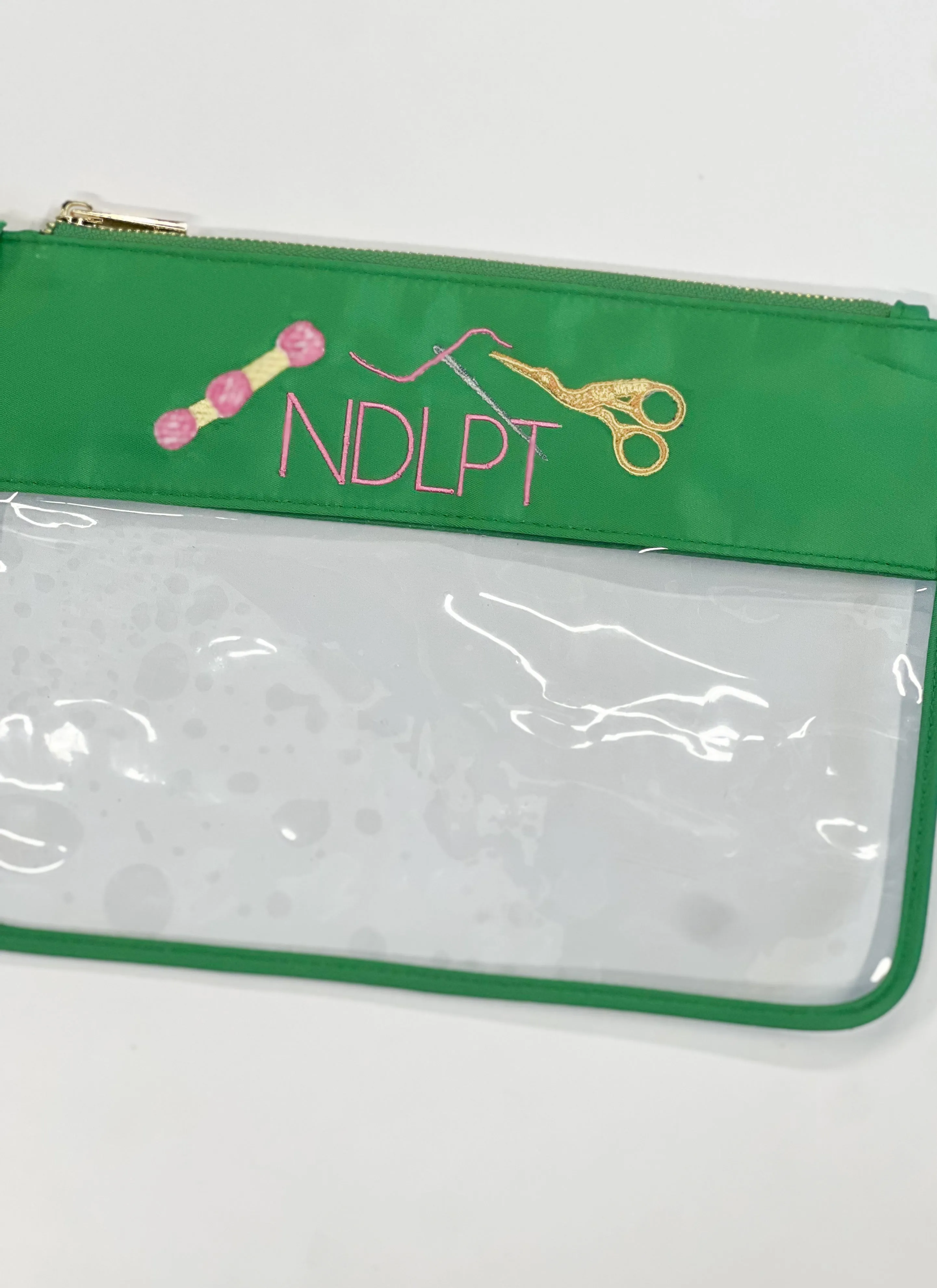 Needlepoint Project Pouch