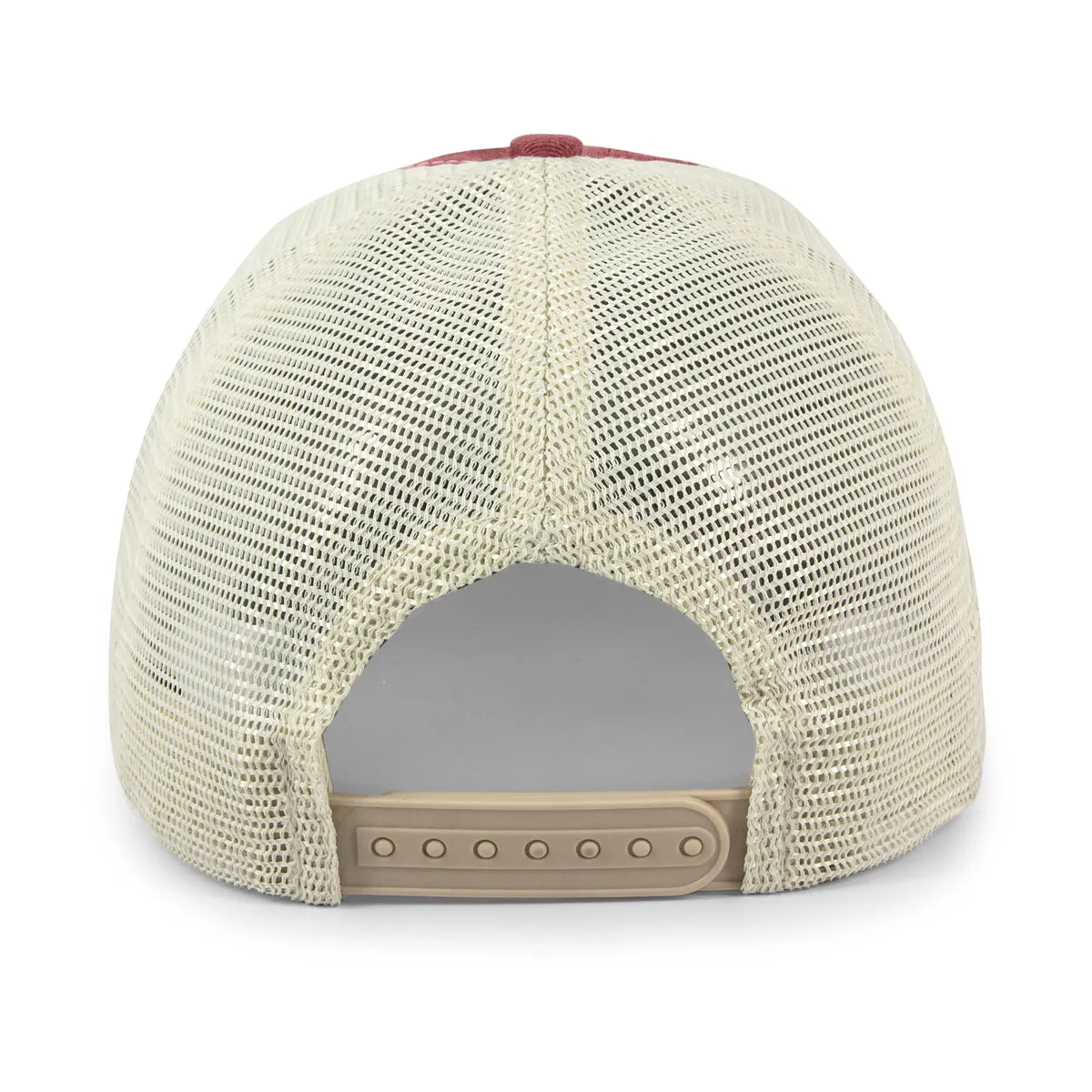 New Hampshire State Wood Grain Patch Relaxed Trucker