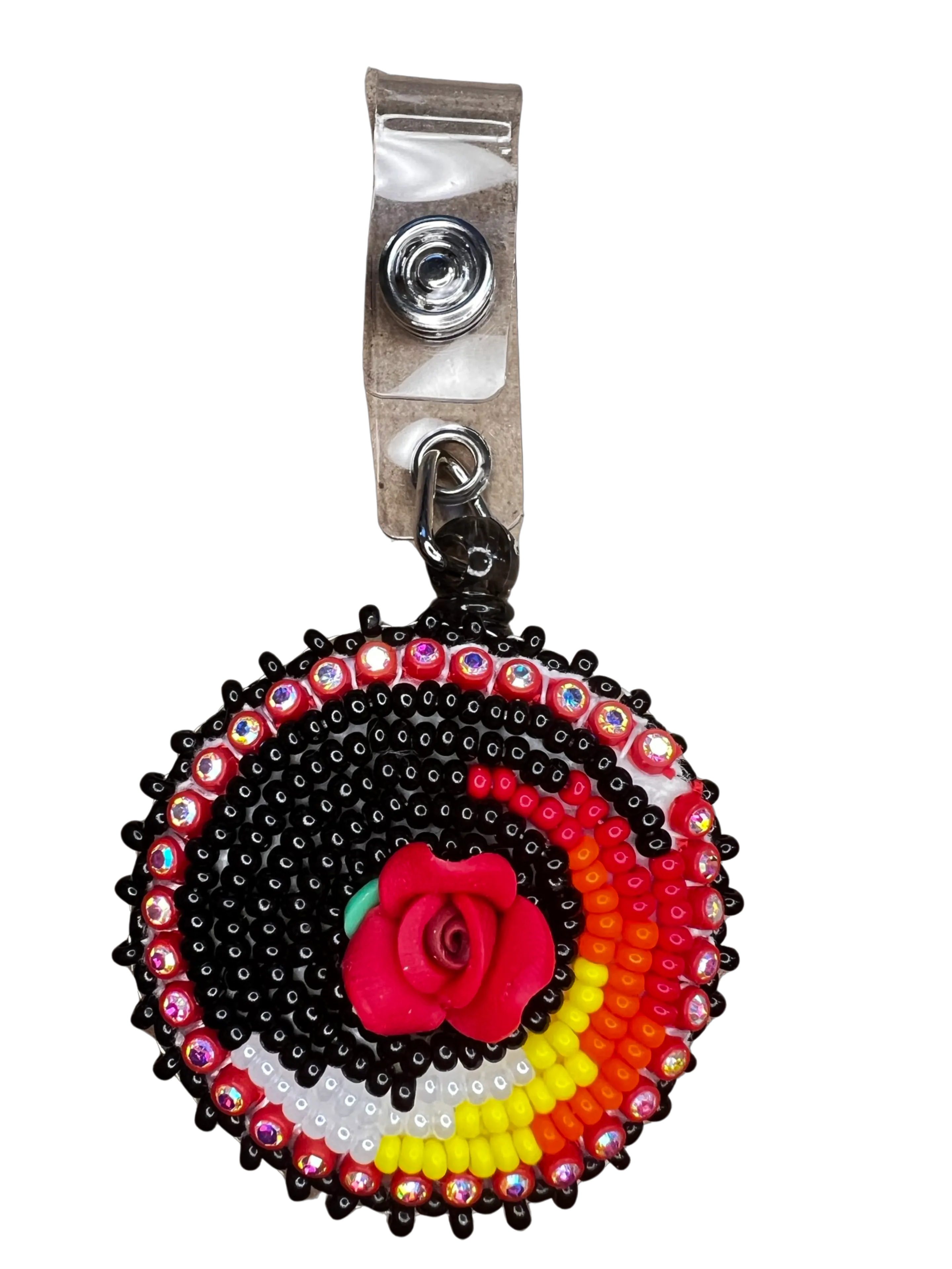 NF Beaded Badge Reel