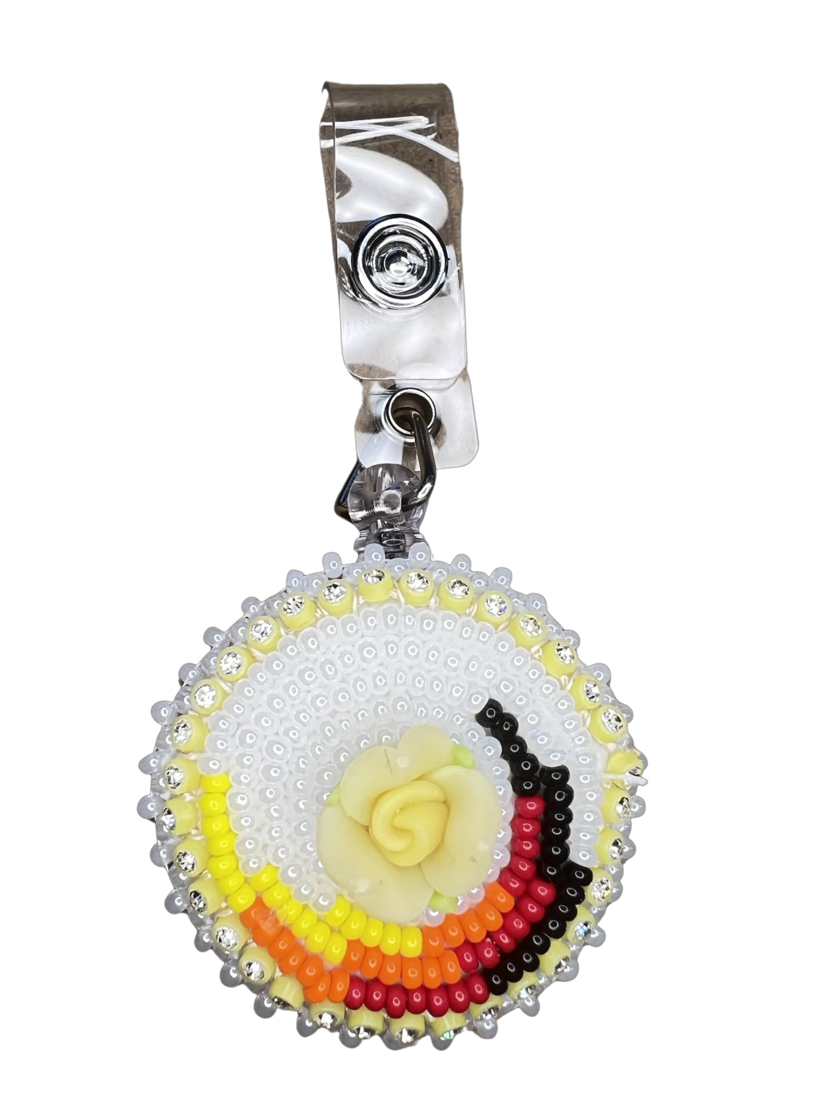 NF Beaded Badge Reel
