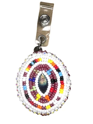 NF Beaded Badge Reel