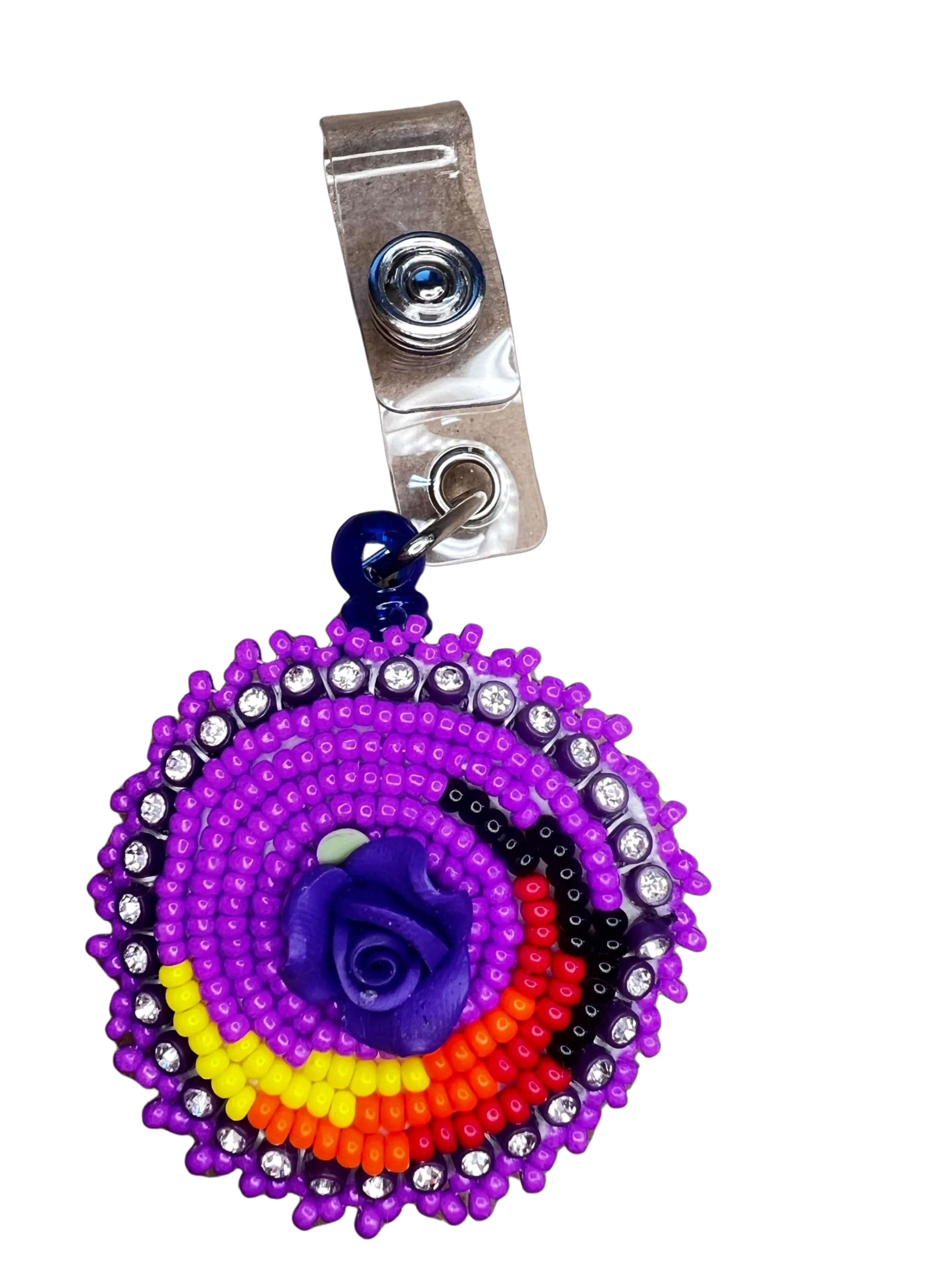 NF Beaded Badge Reel