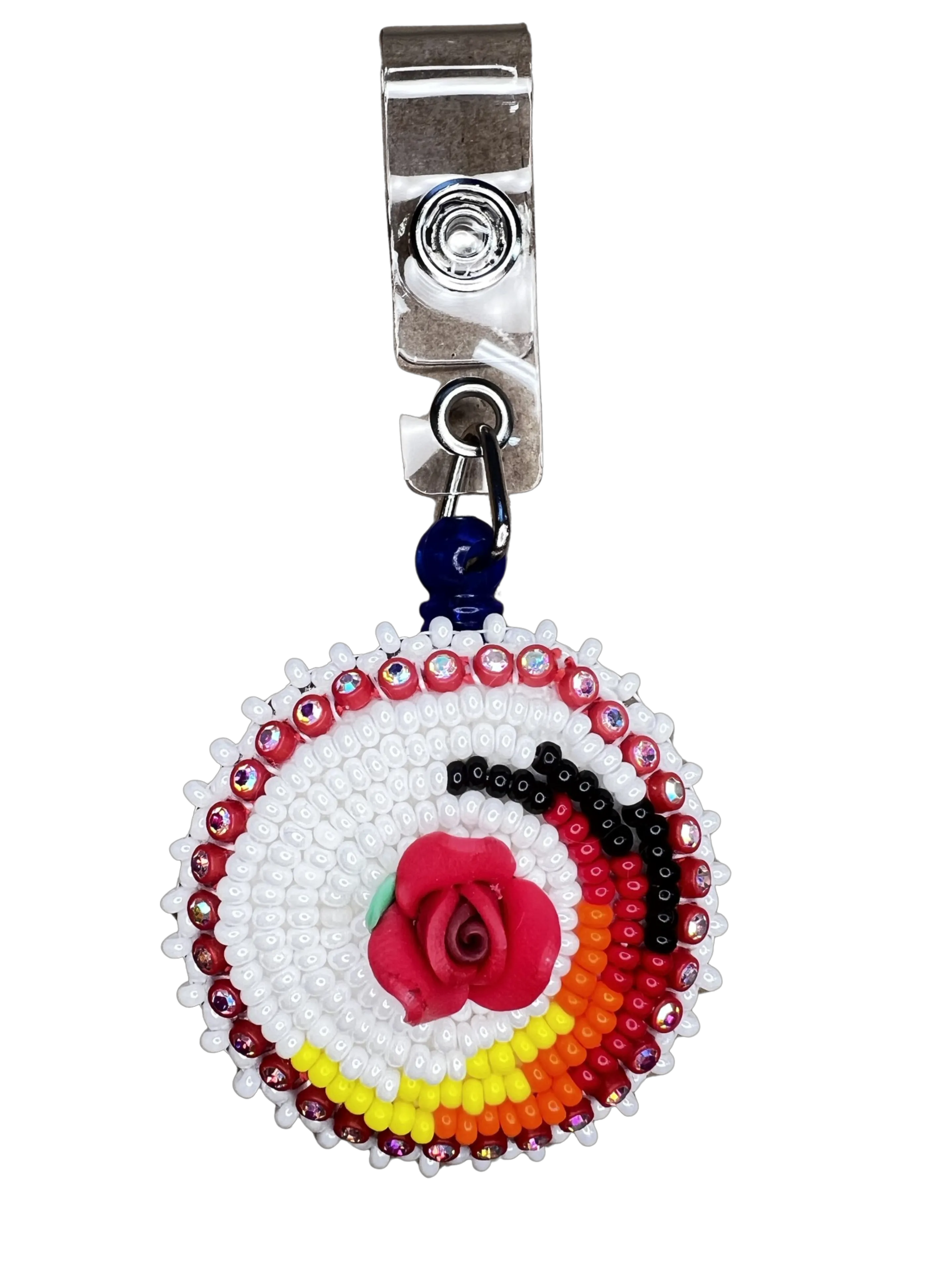 NF Beaded Badge Reel