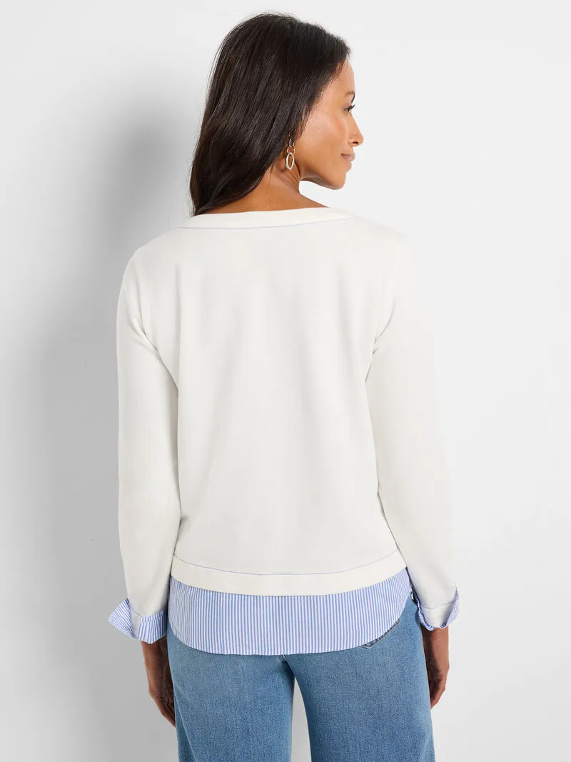 NIC ZOE Layered Look Top