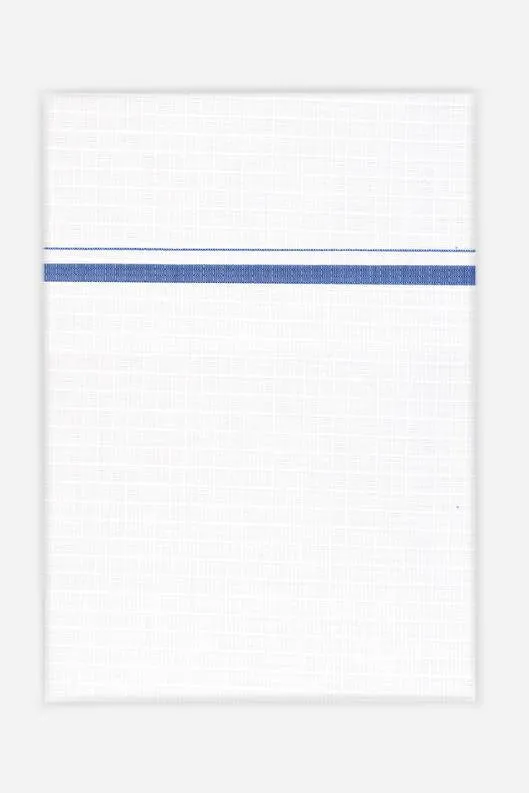 Nikon - Blue Single Layered Dhoti For Men | Uathayam