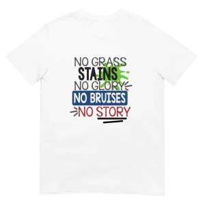 No Grass No Glory Adult Short-Sleeve Unisex T-Shirt