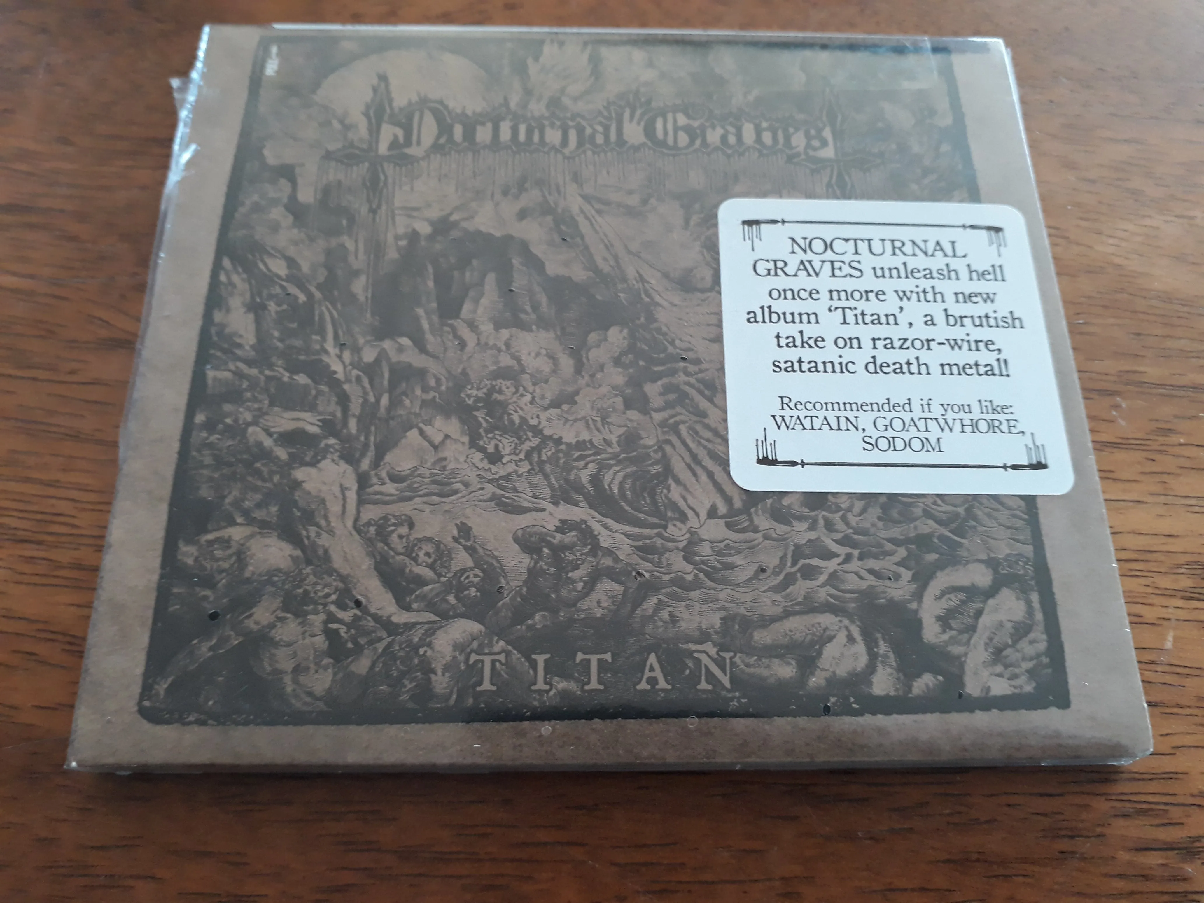 NOCTURNAL GRAVES (AUS) - Titan CD