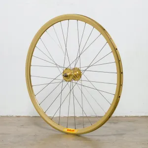 NOS TUBULAR Gold Velocity Deep V Track Wheel - Front