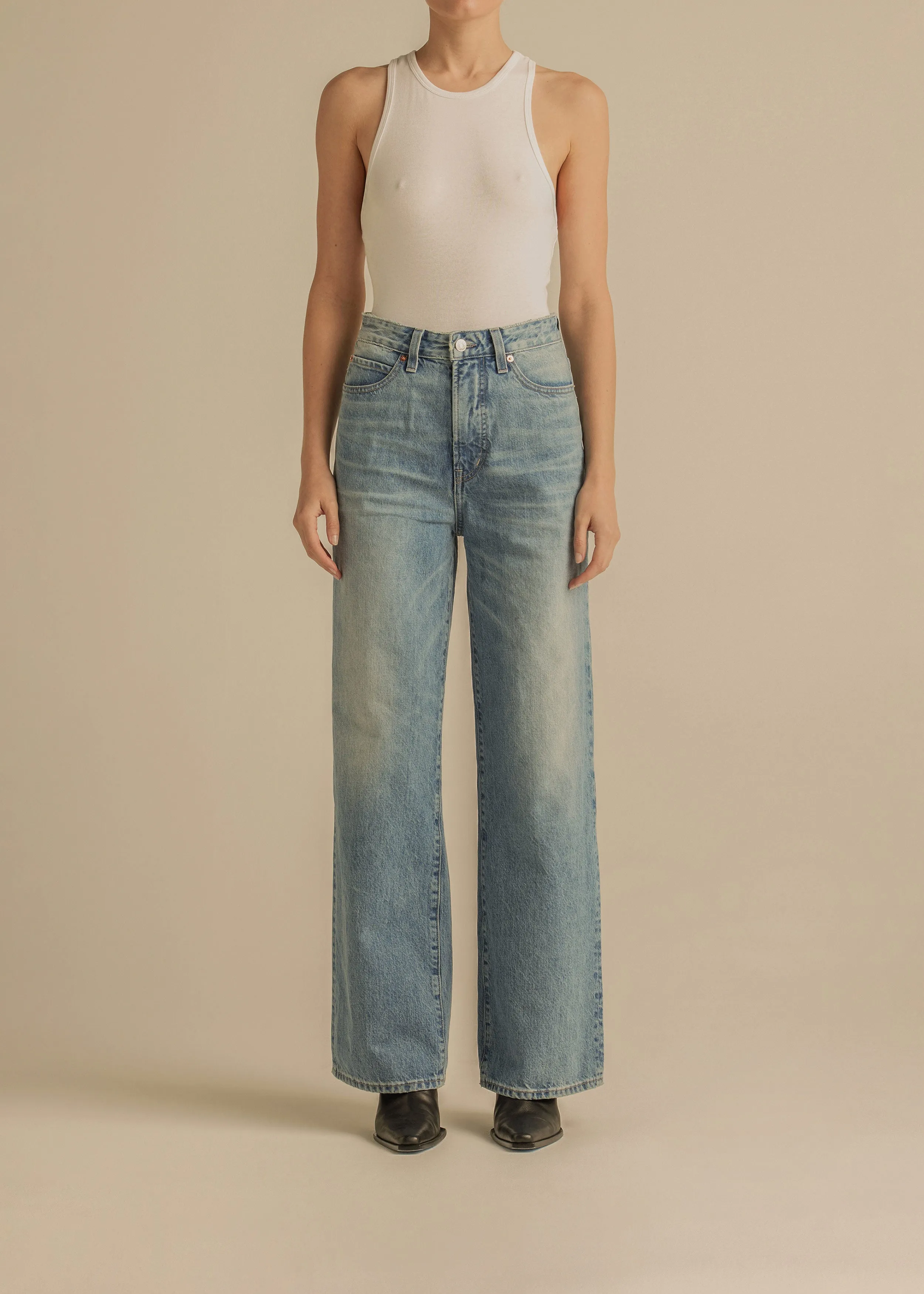 Nova Relaxed Wide Leg || Crisis
