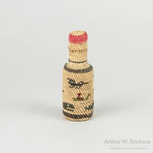 Nuu-Chah-Nulth Basketry Covered Bottle