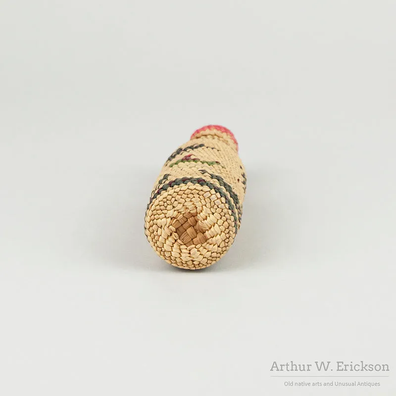 Nuu-Chah-Nulth Basketry Covered Bottle