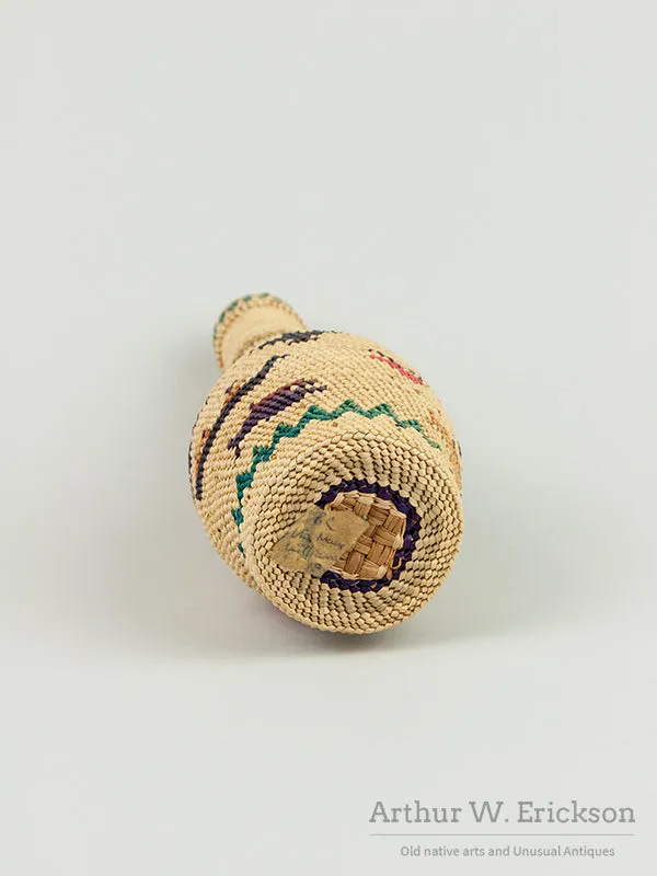 Nuu-Chah-Nulth Basketry Covered Bottle