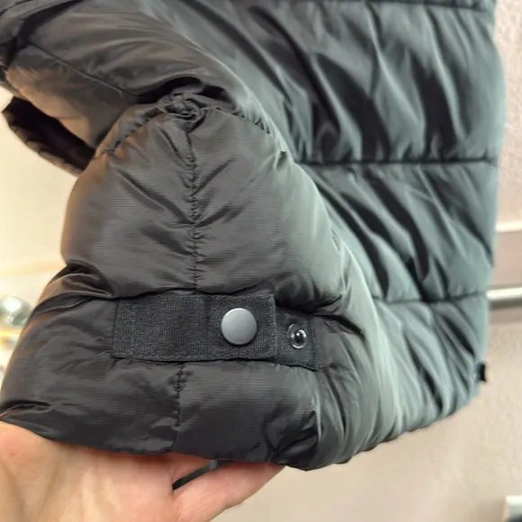 NWT RD Style BRAND Puffer Vest OVERSIZED black pockets zipper layering XS M L