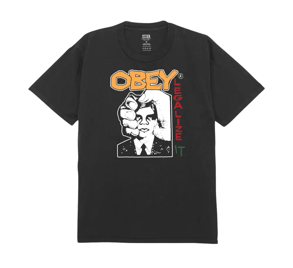 Obey legalize it Pigment Tee