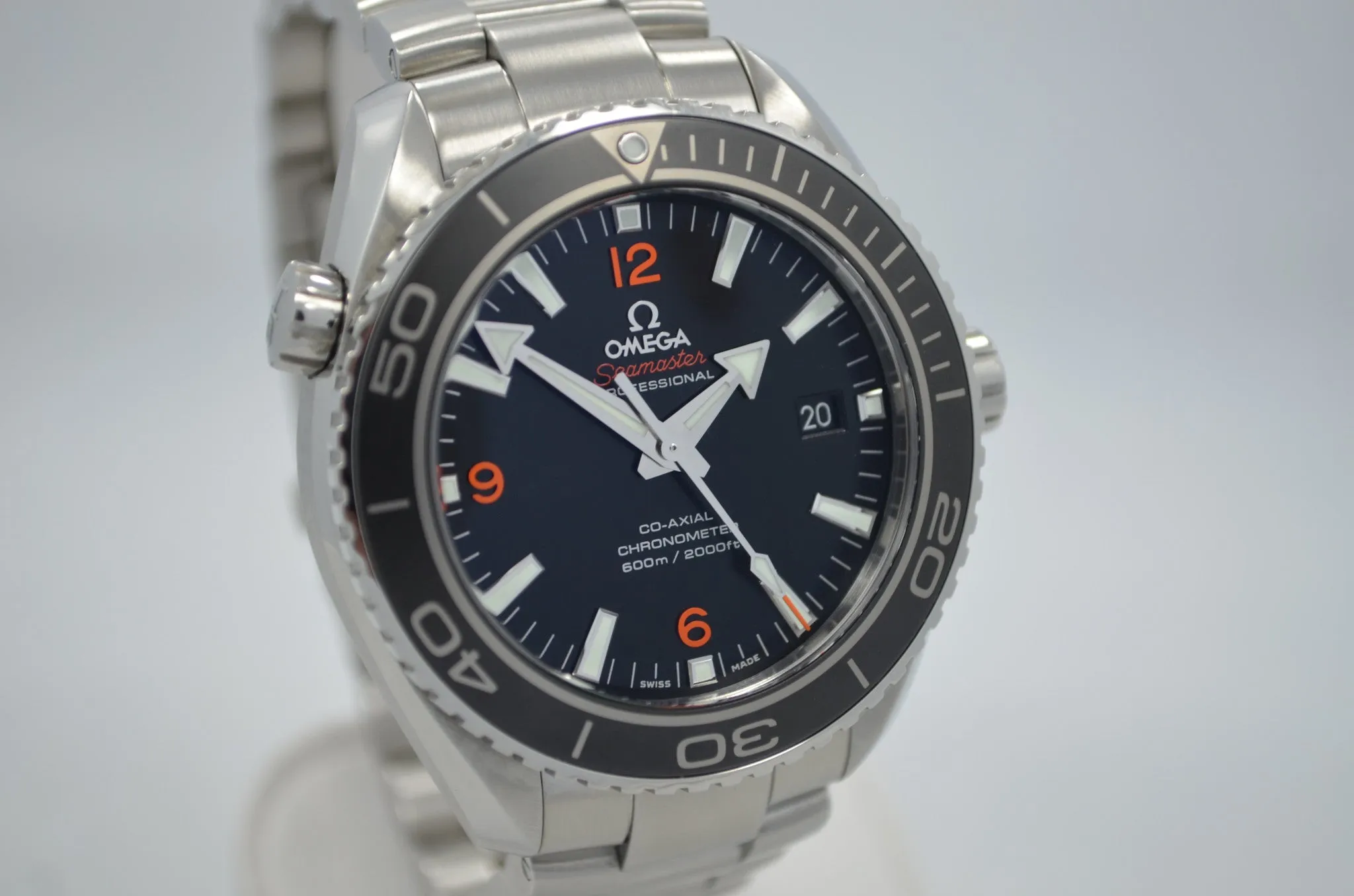 Omega 232.30.46.21.01.003 Seamaster Planet Ocean Professional 600M Master Co-Axial Watch