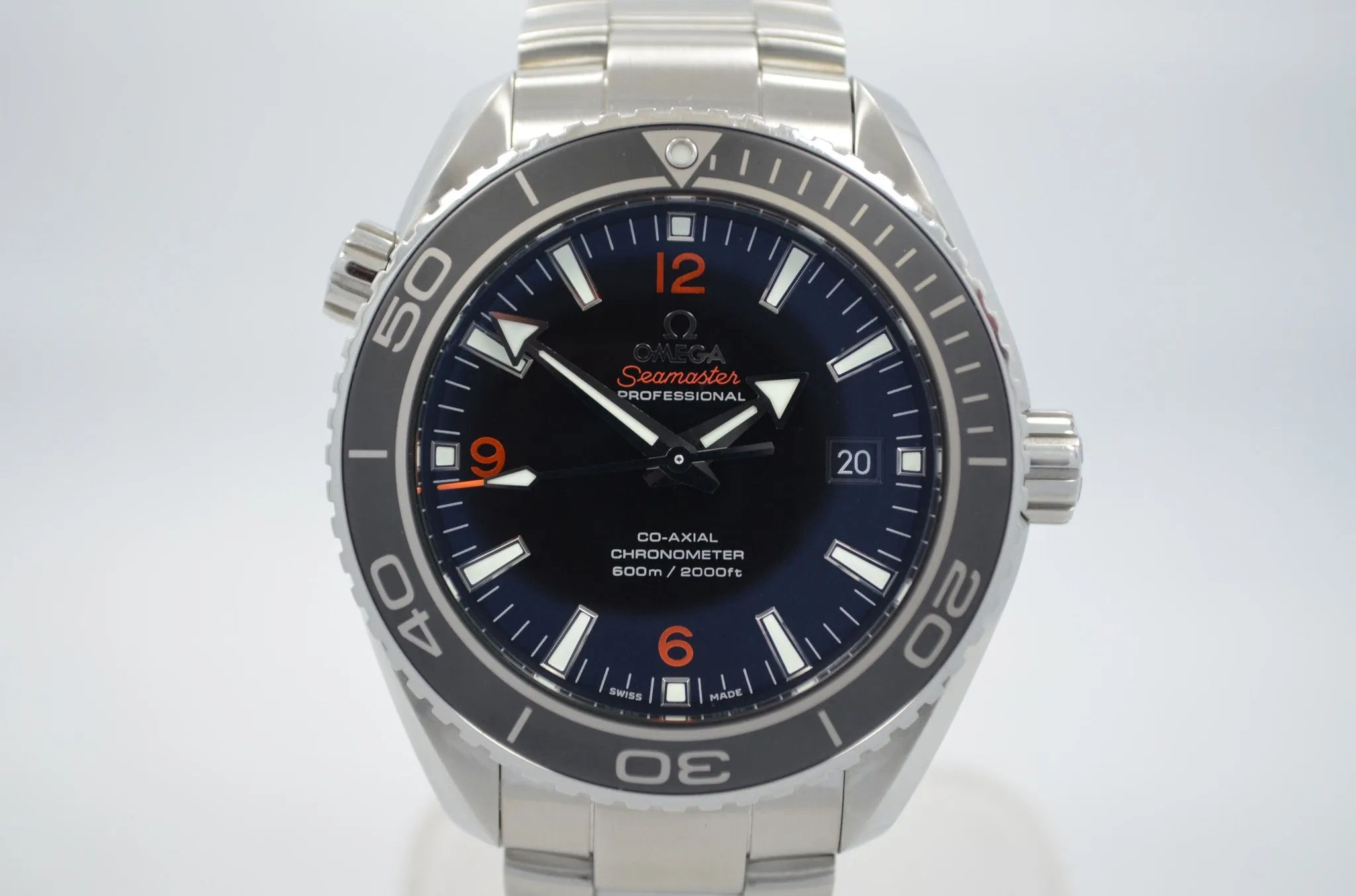 Omega 232.30.46.21.01.003 Seamaster Planet Ocean Professional 600M Master Co-Axial Watch