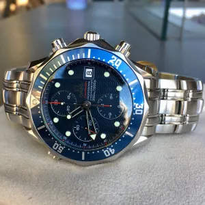 Omega Seamaster 2225.80 Professional Chronograph James Bond Full Set Watch