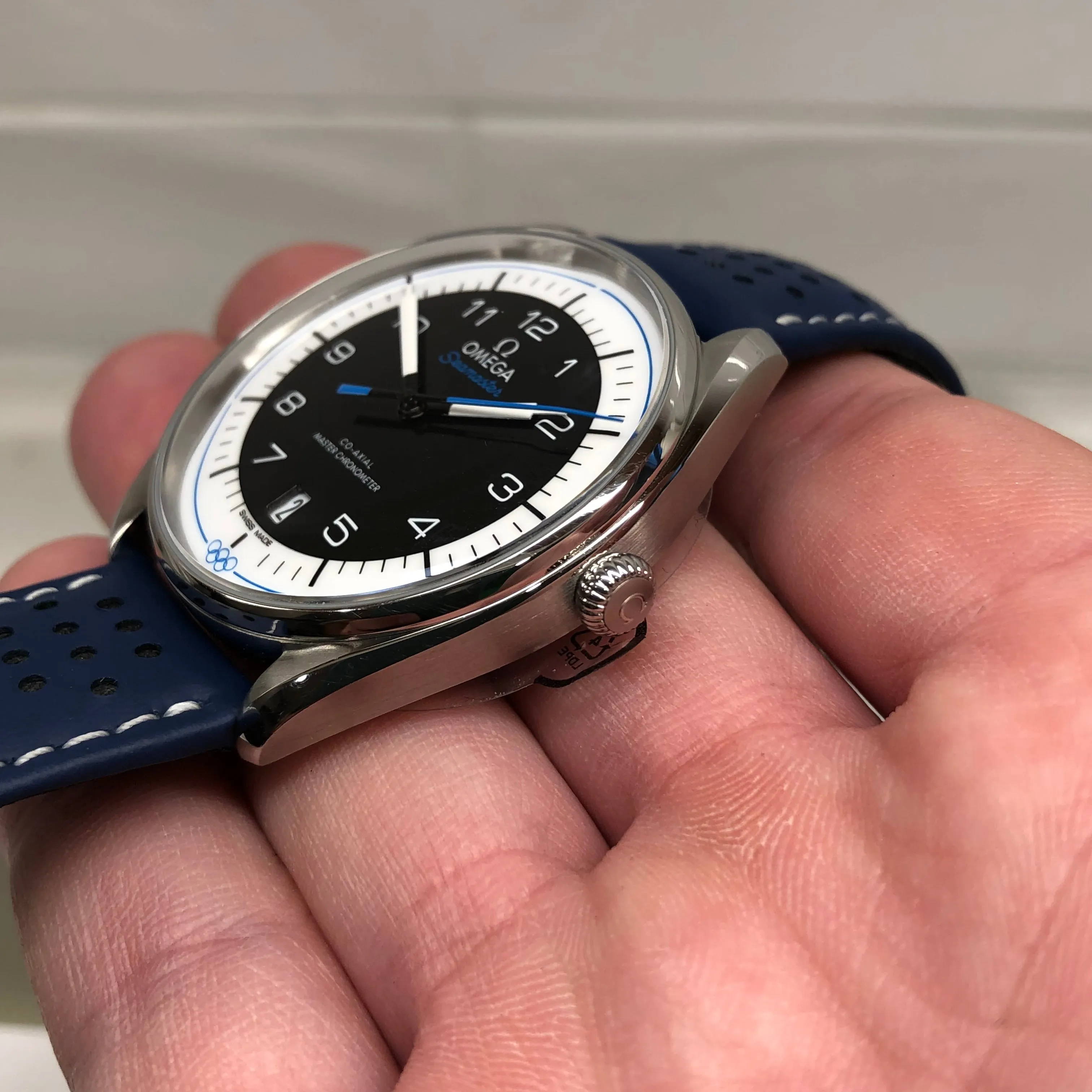 Omega Seamaster Olympic Time Keeper Limited Edition 522.32.40.20.01.001 Steel Mens Wristwatch with Box and Papers