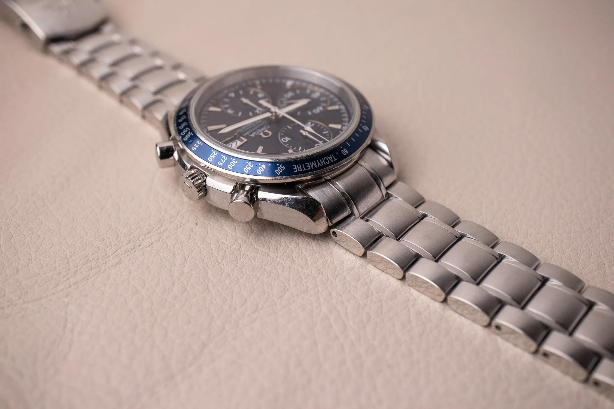 Omega Speedmaster Date 3212.80 Blue Dial