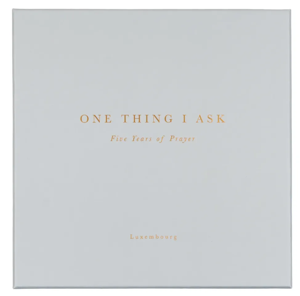 One Thing I Ask 5-Year Prayer Journal: Luxembourg Theme