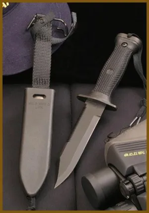 Ontario MK3 Navy Fixed 6.0 in Black Blade Polymer Handle