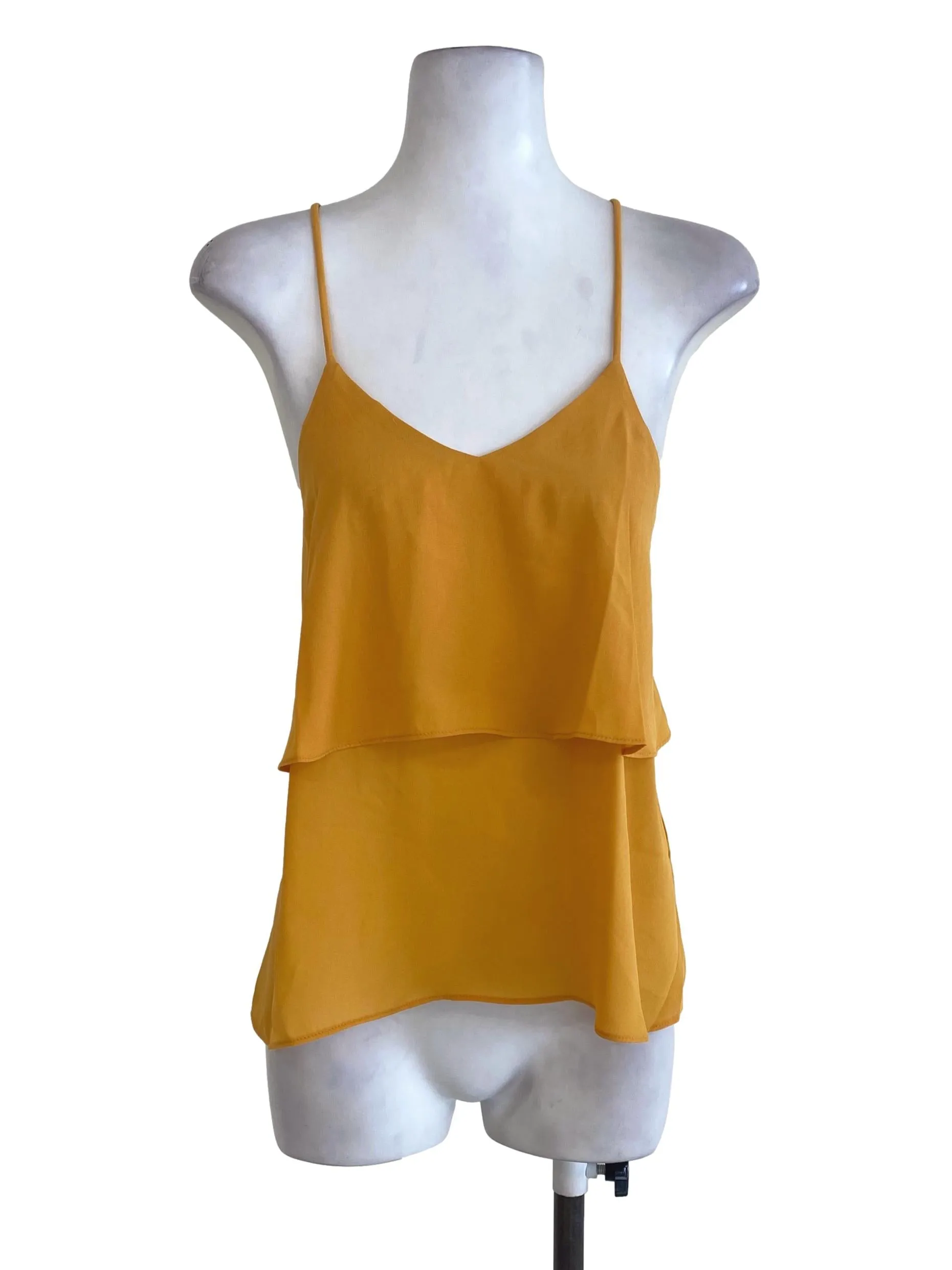 Orange Layered Top