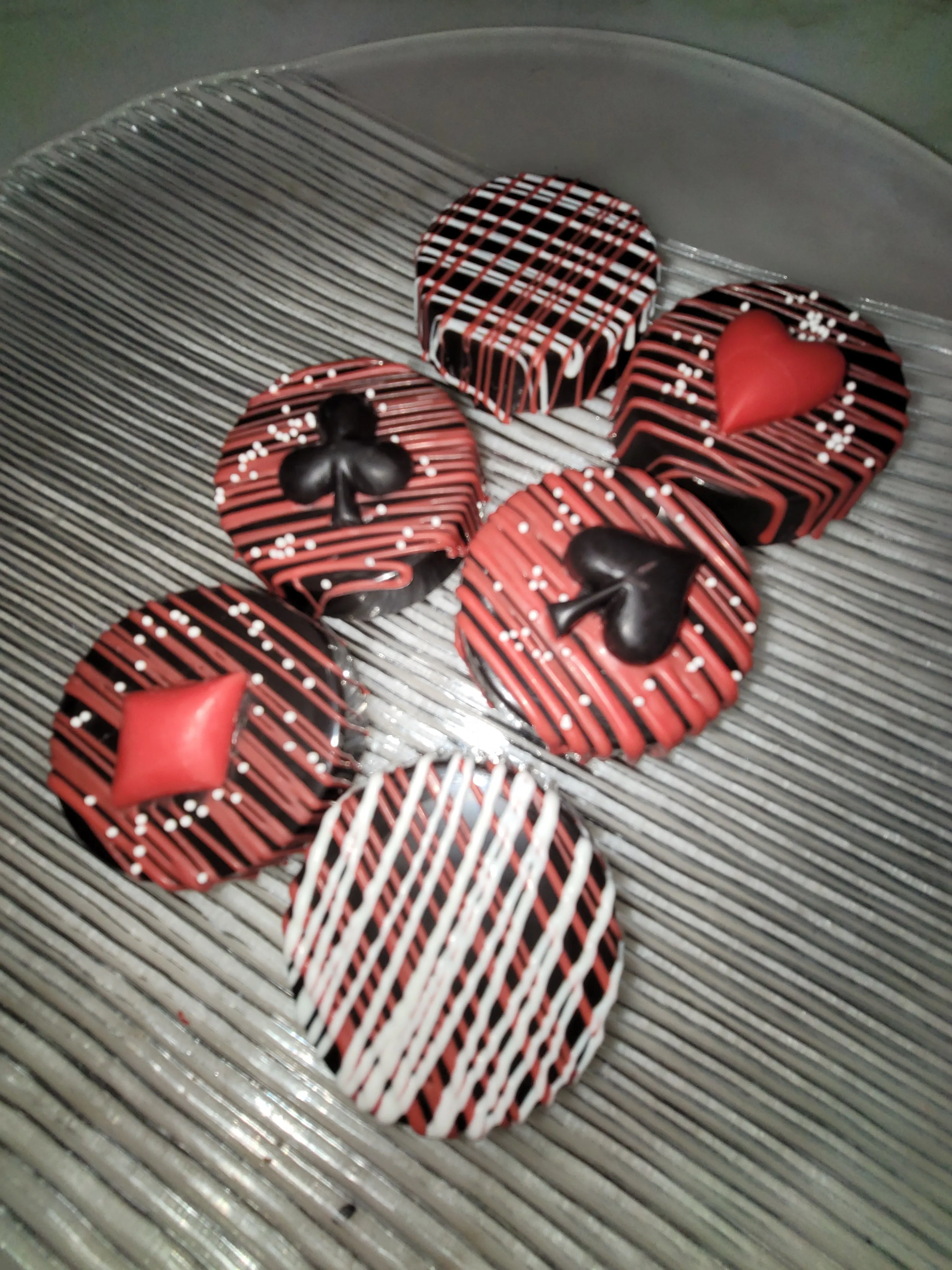 Oreo Cookies - Chocolate Covered/Dipped (Casino Theme)
