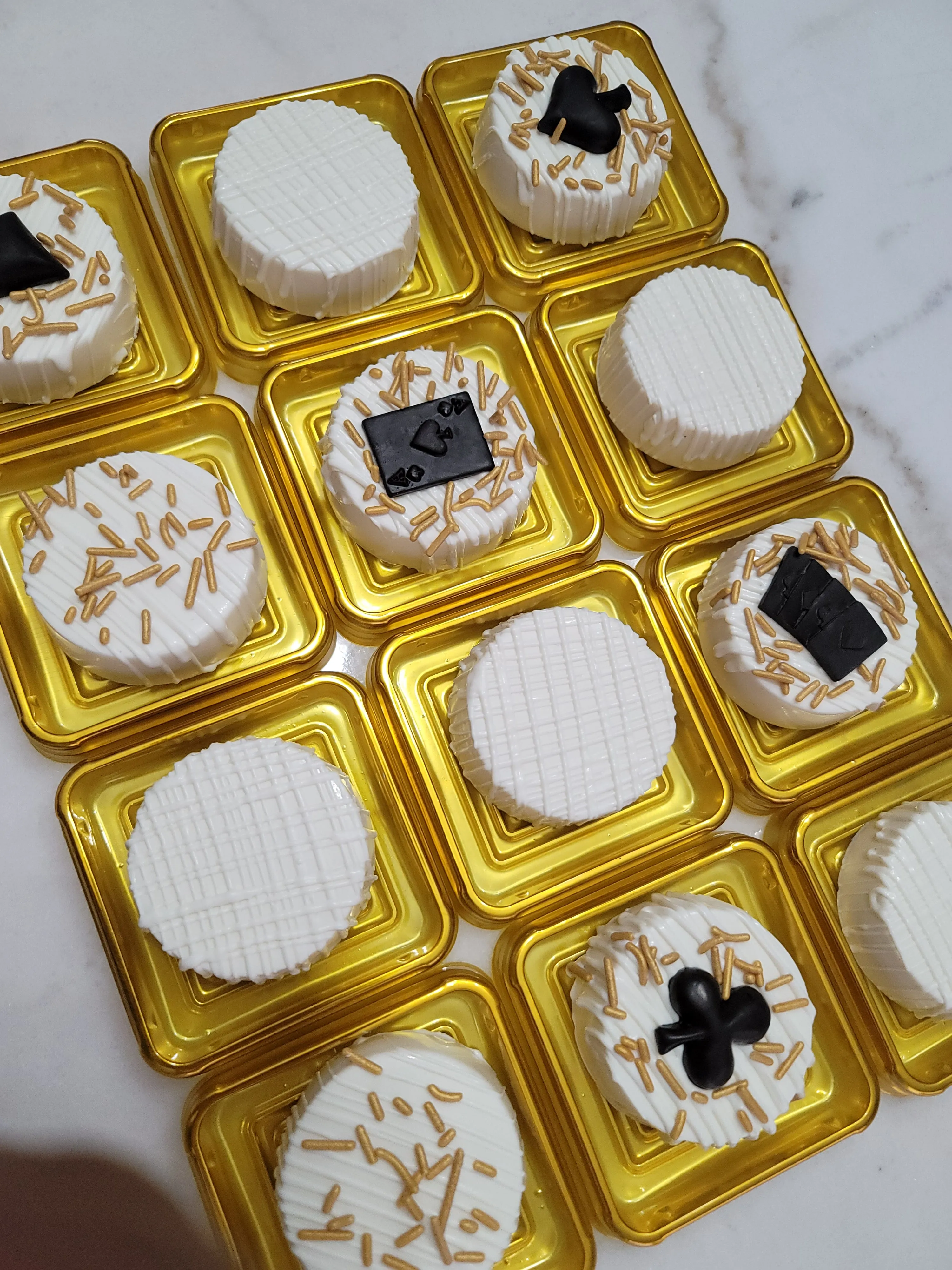 Oreo Cookies - Chocolate Covered/Dipped (Casino Theme)