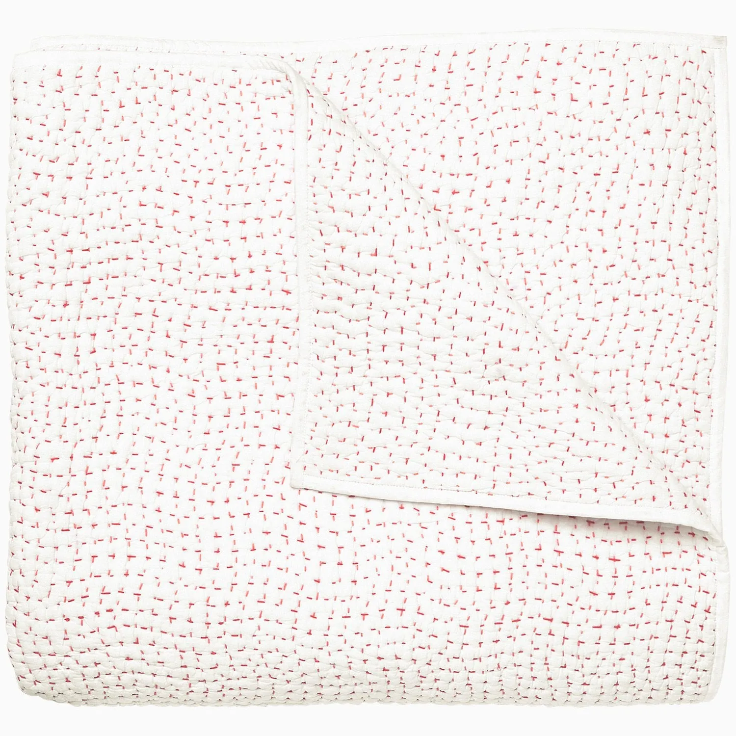 Organic Hand Stitched Lotus Quilt